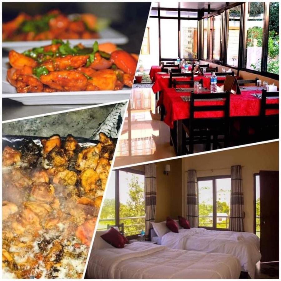 Hotel Flycatcher Chitwan- A Jungle Safari Home Sauraha Bagian luar foto